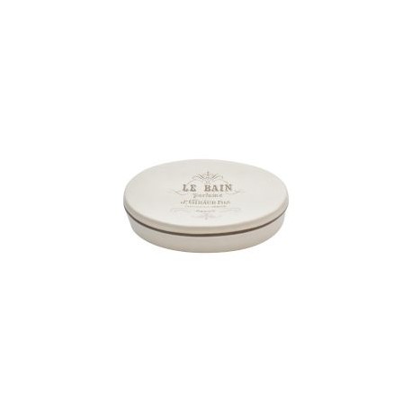 Jabonera cerámica beige