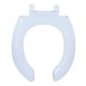 Asiento baño Aro Flux 92 redondo blanco