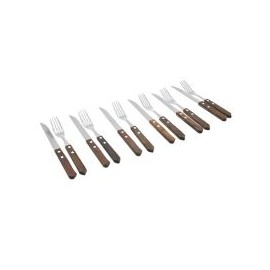 Set cubiertos asado 12 pzas CB