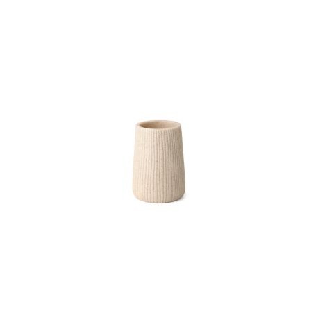Vaso Saigón beige de resina