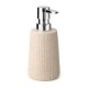 Dispensador de jabón Saigón beige de resina