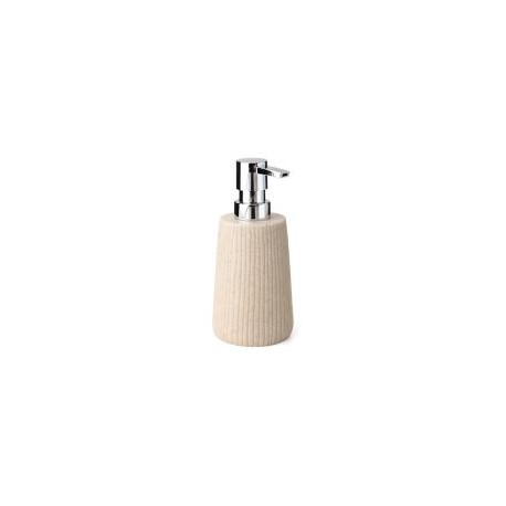 Dispensador de jabón Saigón beige de resina
