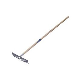 Rastrillo jardín recto 16 dientes