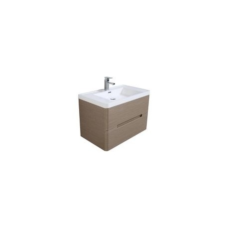 Mueble baño river taupe 80 cm