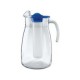 Jarra de vidrio Artic 2800 ml, con refrigerante  y tapas de plástico