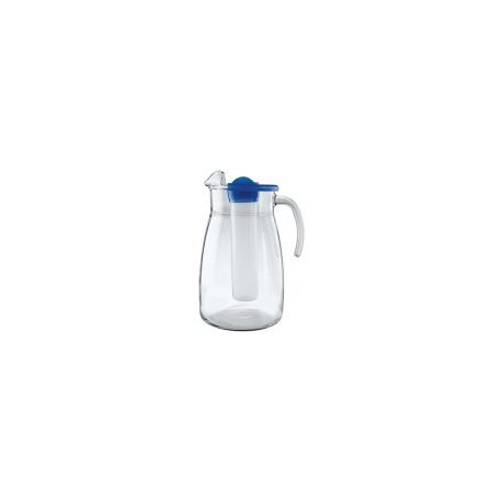 Jarra de vidrio Artic 2800 ml, con refrigerante  y tapas de plástico