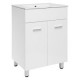 Mueble de baño Abrantes blanco brillante